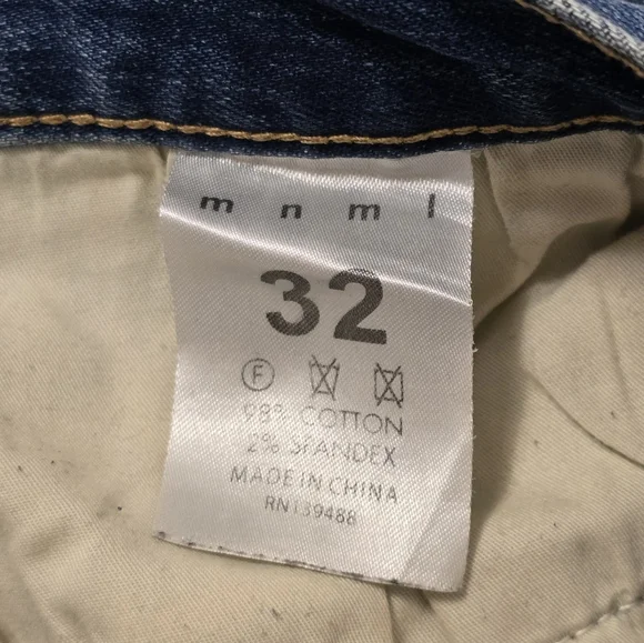mnml slim fit faded jeans, 32 - Picture 7 of 7